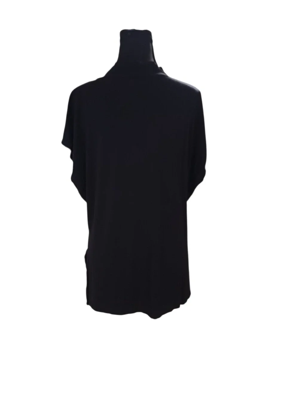 New York & Company Black Tie-Front Blouse XL - Picture 4 of 4